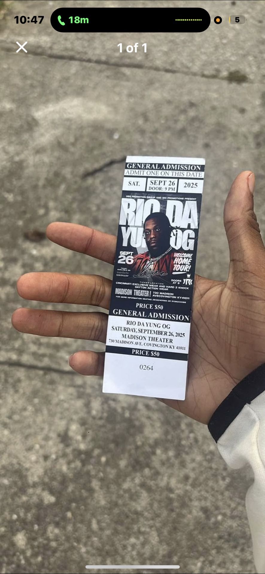 Music Ticket
