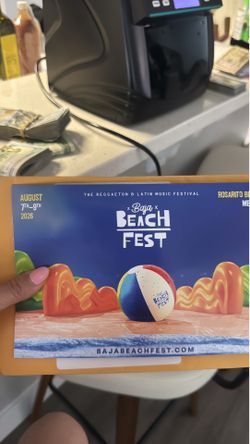 Baja beach fest vip ticket