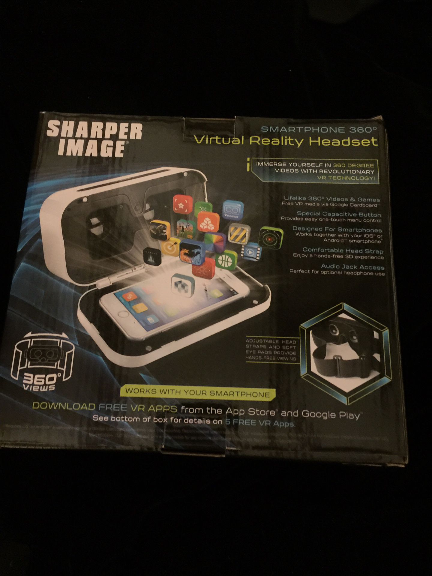 Virtual reality- Sharper image.