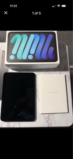 BRAND NEW - iPad Mini 6, 256GB, Space Gray. Includes original box.