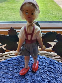 Small wooden doll