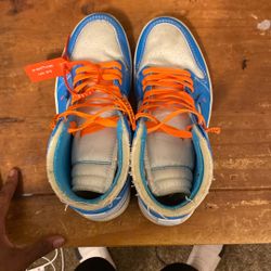 Jordan 1s UNC Off-White