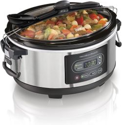 Slow Cooker/Crock Pot - Hamilton Beach 5-Quart Digital Programmable