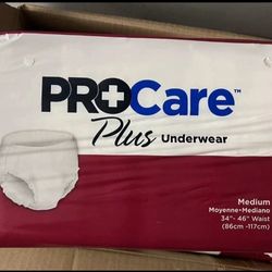 Nu-fit ProCare Underwear Medium - $25/ Pack 25ea/pk 4pk/ca - Brand new