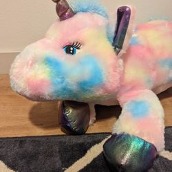Unused Comfy Unicorn Pillow / Stuffed Animal 