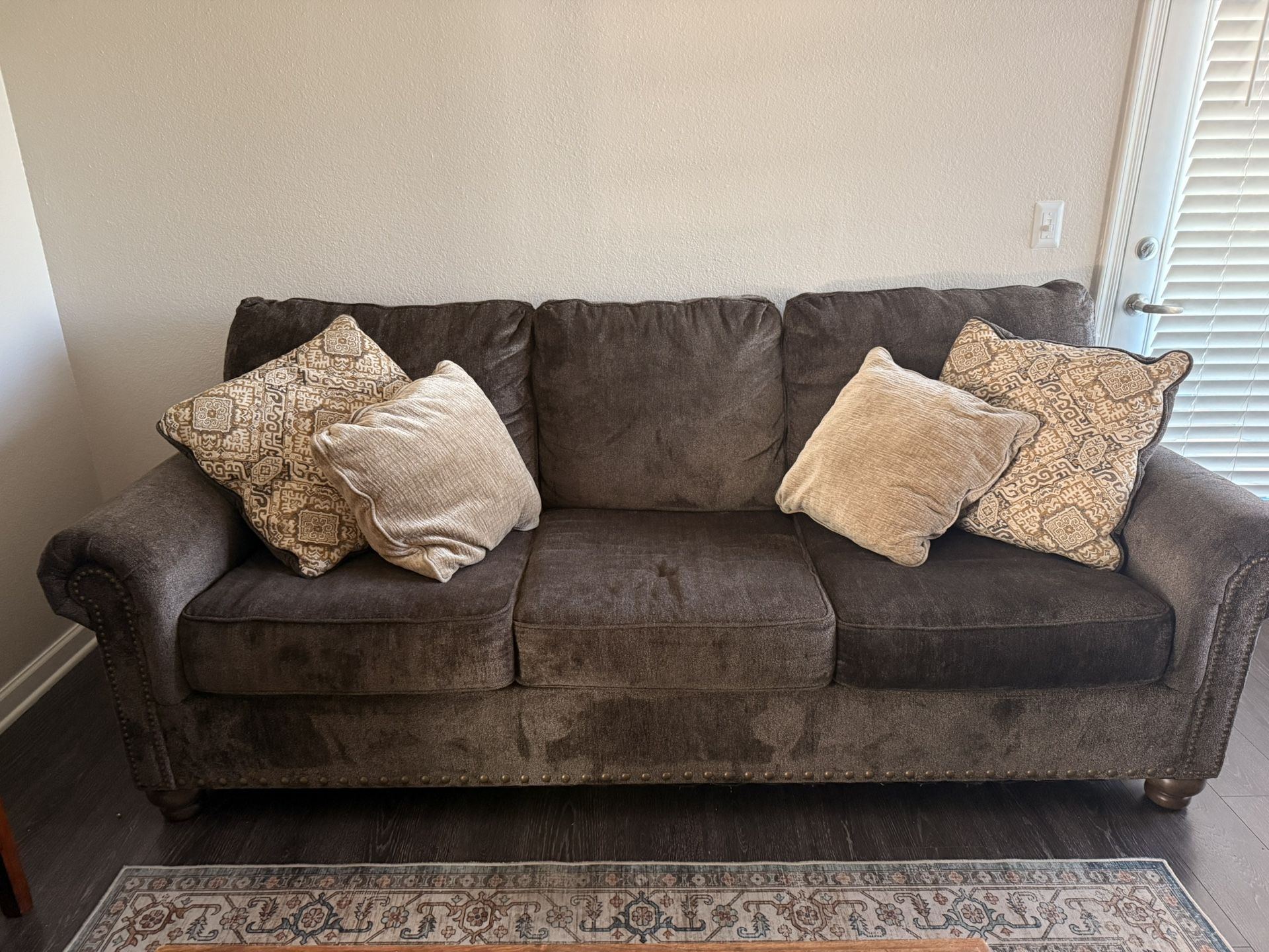 Loveseat And Full Size Couch