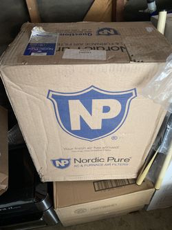 Nordic Pure 16x20x1 12pack