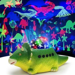 Brand New Dinosaur Night Light Projector for Kids Room, Dinosaur Toys for Kids 3-5, Christmas Birthday Gift for 3-8 Year Old Boys, Dino NightLight