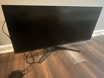 SAMSUNG 34" ViewFinity S50GC Series Ultra-WQHD Monitor, 100Hz, 5ms, HDR10, AMD FreeSync, Eye Care, Borderless Design, PIP, PBP,