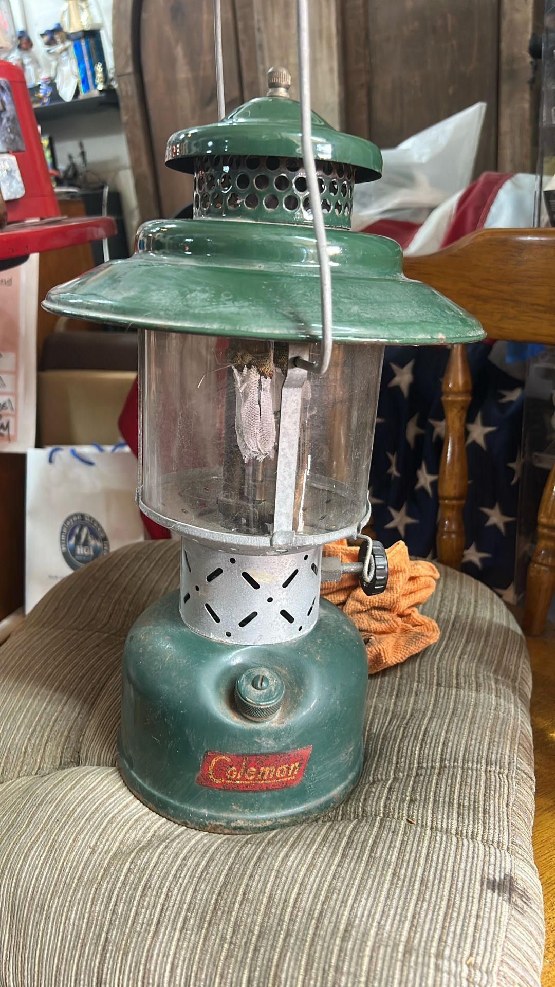 Coleman Oil Lamp 1954