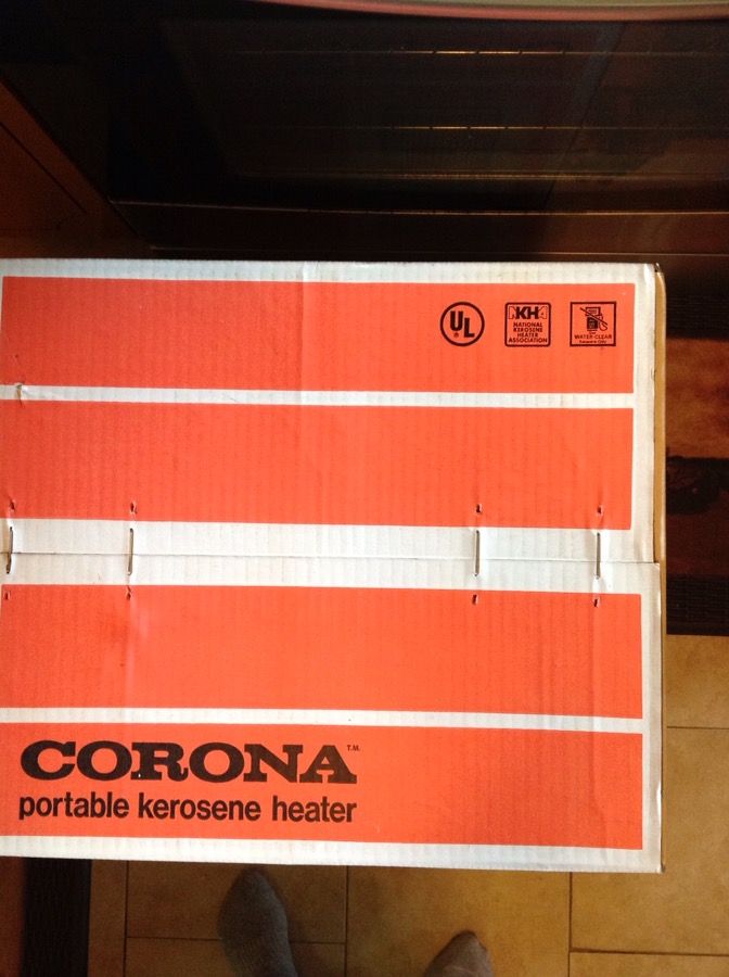 Corona 23DK Portable Kerosene Heater (NewBox Never Opened) for Sale