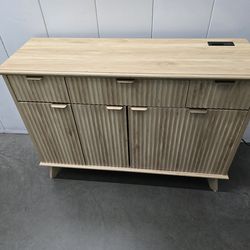 Mutiuse Tv Stand/ kitchen Cabinet With Storage, Nature Oak