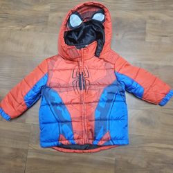 Spider Man Size 2T Perfect For Rain Or Snow