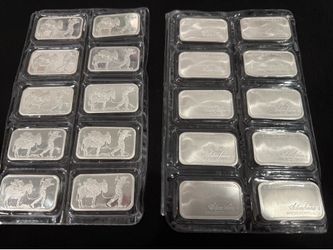 Silver Bars, BU $6 above Spot