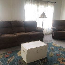 La-Z-Boy Reclining Sofa And Chair