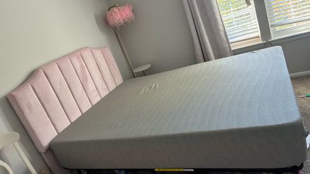MATTRESS BED FRAME AND HEADBOARD
