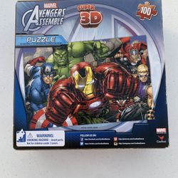 Marvel Avengers Assemble Super 3D Puzzle pick up Coral Springs 33071