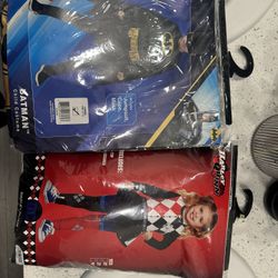 Kids Costumes Batman And Harley Quinn