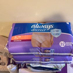 Always Discreet Adult  2 Packs Of 32