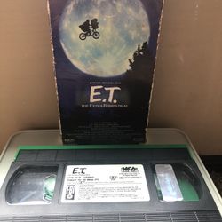 Rare 1988 E.T. VHS 