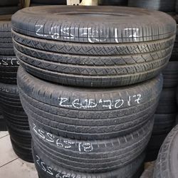 Two 265/70/17 Used Tires