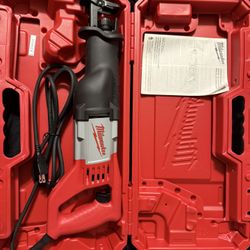 NEW Milwaukee 12 Amp 3/4 in. Stroke SAWZALL Reciprocating Saw with Hard Case