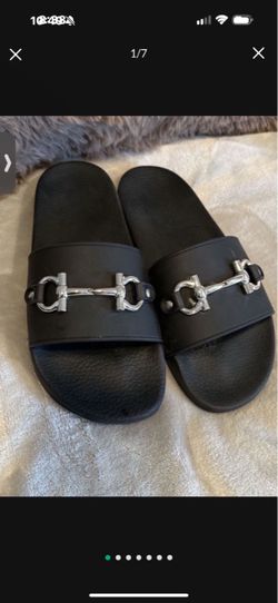 Women’s Salvatore Ferragamo slides size 9