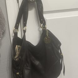 Black Leather Authentic Juicy Couture Purse