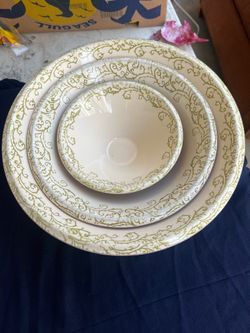 Juego de tazones o bowl de seramica     Muy bonitos