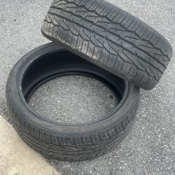 245/35/R20. Two tires.