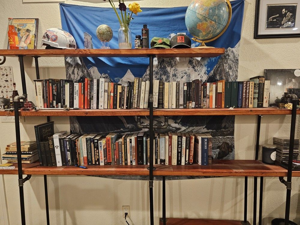 Custom built bookshelf