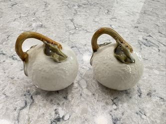 Vintage Ceramic Fruit Salt and Pepper Shakers 