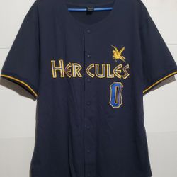 Disney Zero  to Hero baseball jersey mens size XL 