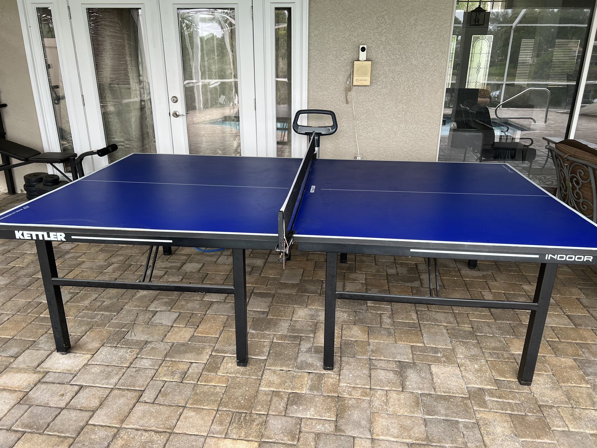 KETTLER Outdoor Ping Pong Table (Barely Used)