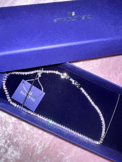 Swarovski tennis necklace