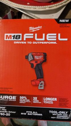 Milwaukee m18 surge hydraulic driver