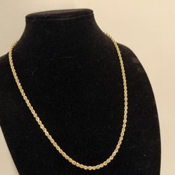 10k Gold Rope Chain