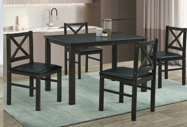 Nook wood dining set