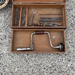 Vintage Manual Auger