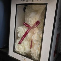 Floral Teddy BEAR PERFECT GIFT GET ASAP