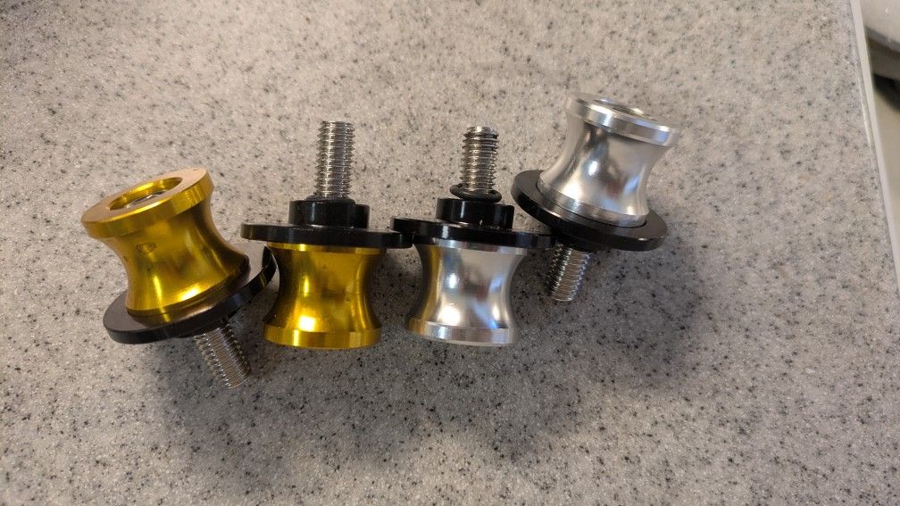 Motorcycle Swing Arm Spools 8mm