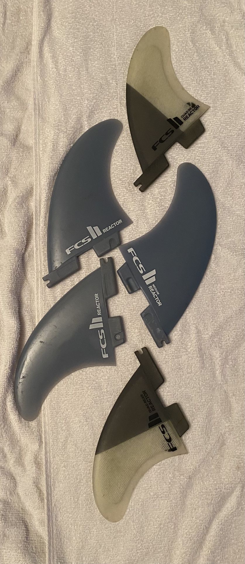 FCS II Surfing Fins For Surfboards
