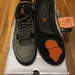Undefeated Air Jordan 4 Size 9