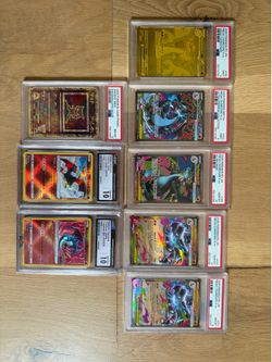 Graded Pokémon slab collection