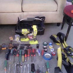 Hand Tools ,Power Tools, Tool Bag ,Harness 