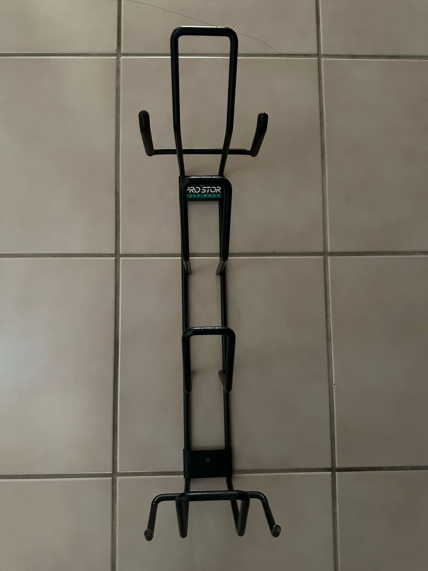 PRO STOR Golf Storage Rack - Clubs Accessories Organizer Shoes Equipment Holder