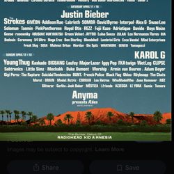 2 COACHELLA SUNDAY PORTION W1