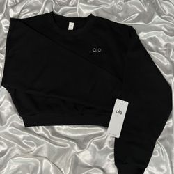 Alo Cropped Sweatshirt