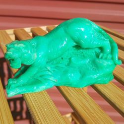 Jade Zodiac Tiger Sculpture 