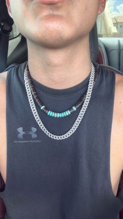 Silver Cuban chain